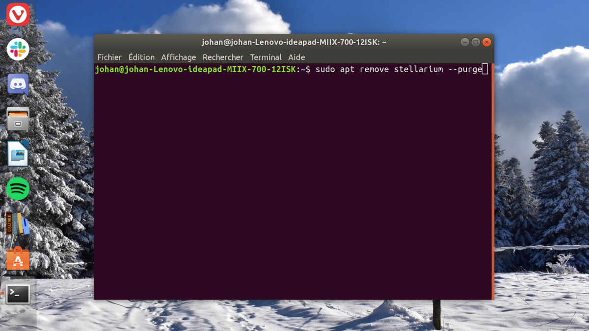 Gỡ cài đặt Ubuntu ldc2