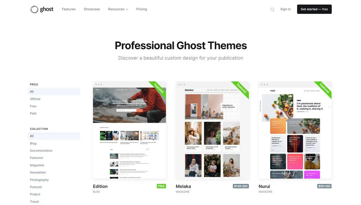 ghost_themes © PE LAURENT