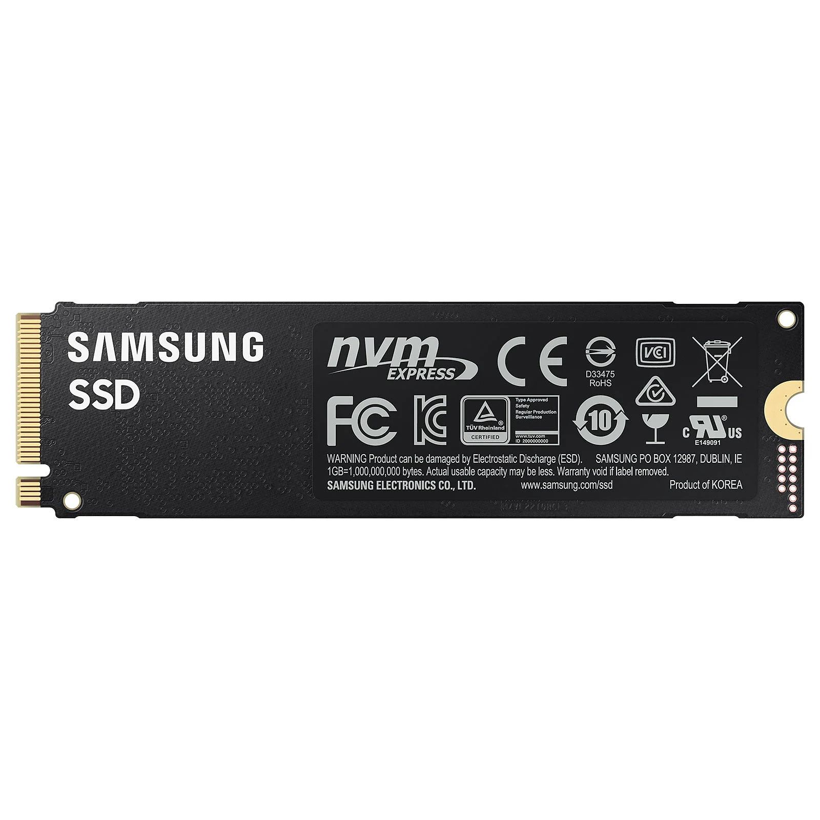 PCI Express 5.0 Samsung 990 PRO M.2 PCI-SIG SSD listad