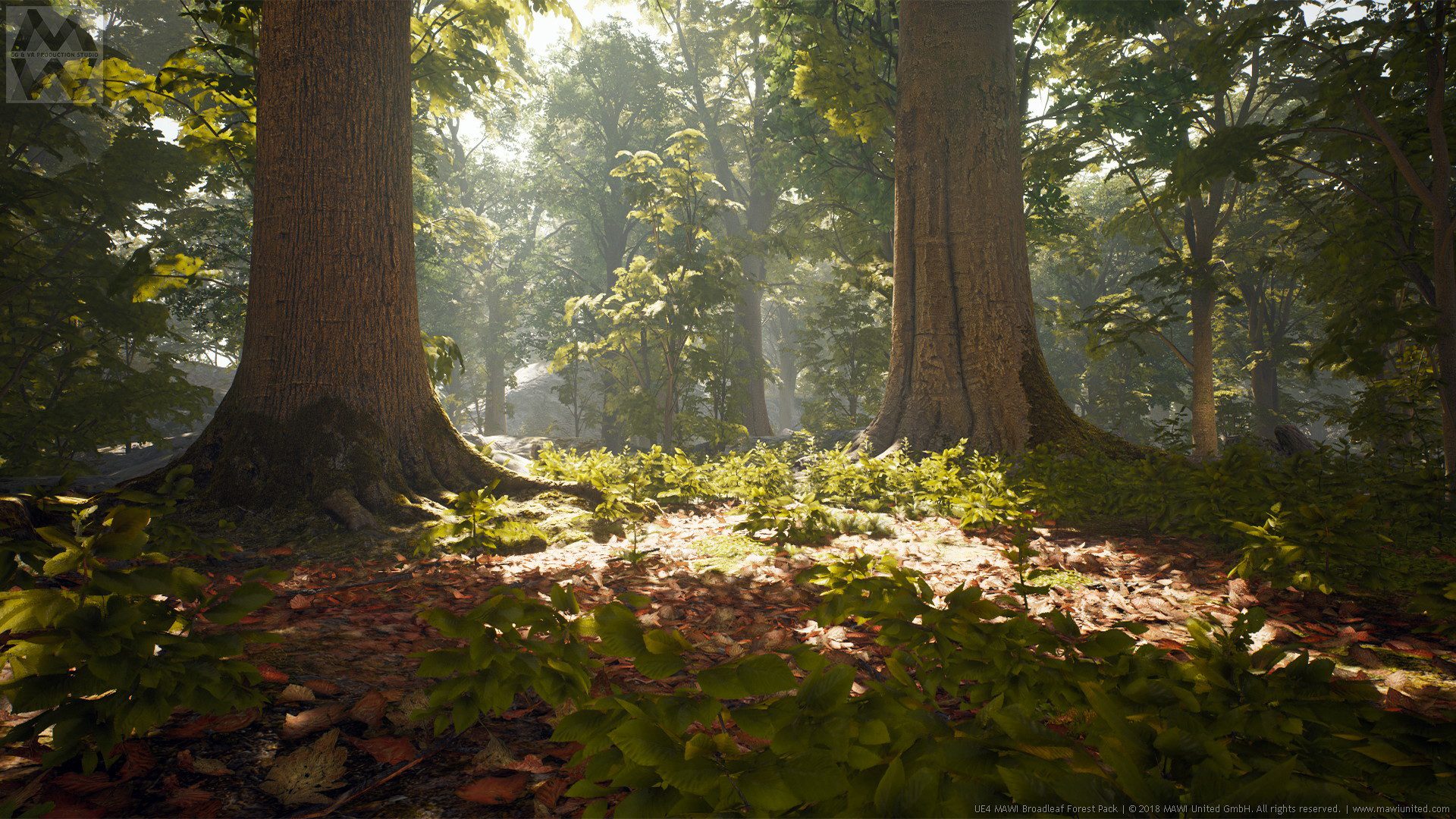 Den fantastiska Unreal Engine “Broadleaf Forest”-demon är tillgänglig gratis (och kommer att få dig att vattnas i munnen)