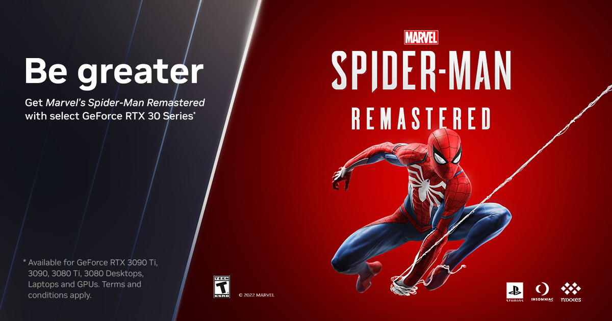 NVIDIA cung cấp Spider-Man Remastered © NVIDIA