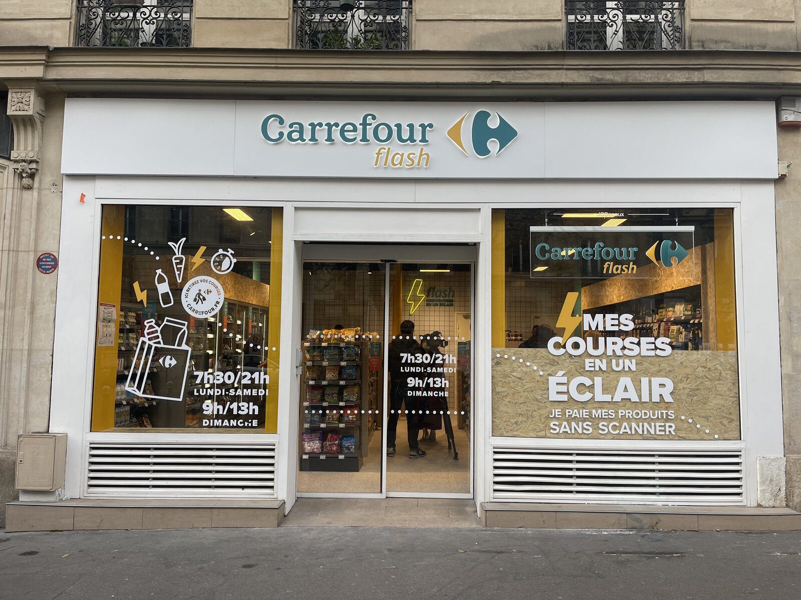 Hur fungerar Carrefour Flash, den första helautomatiserade butiken i Paris?