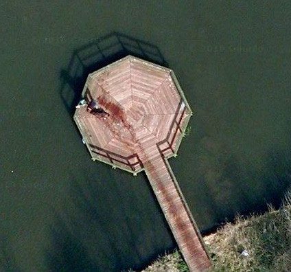 Ovanligt: ​​Har Google Earth fångat brottsplatsen?  (uppdatering)