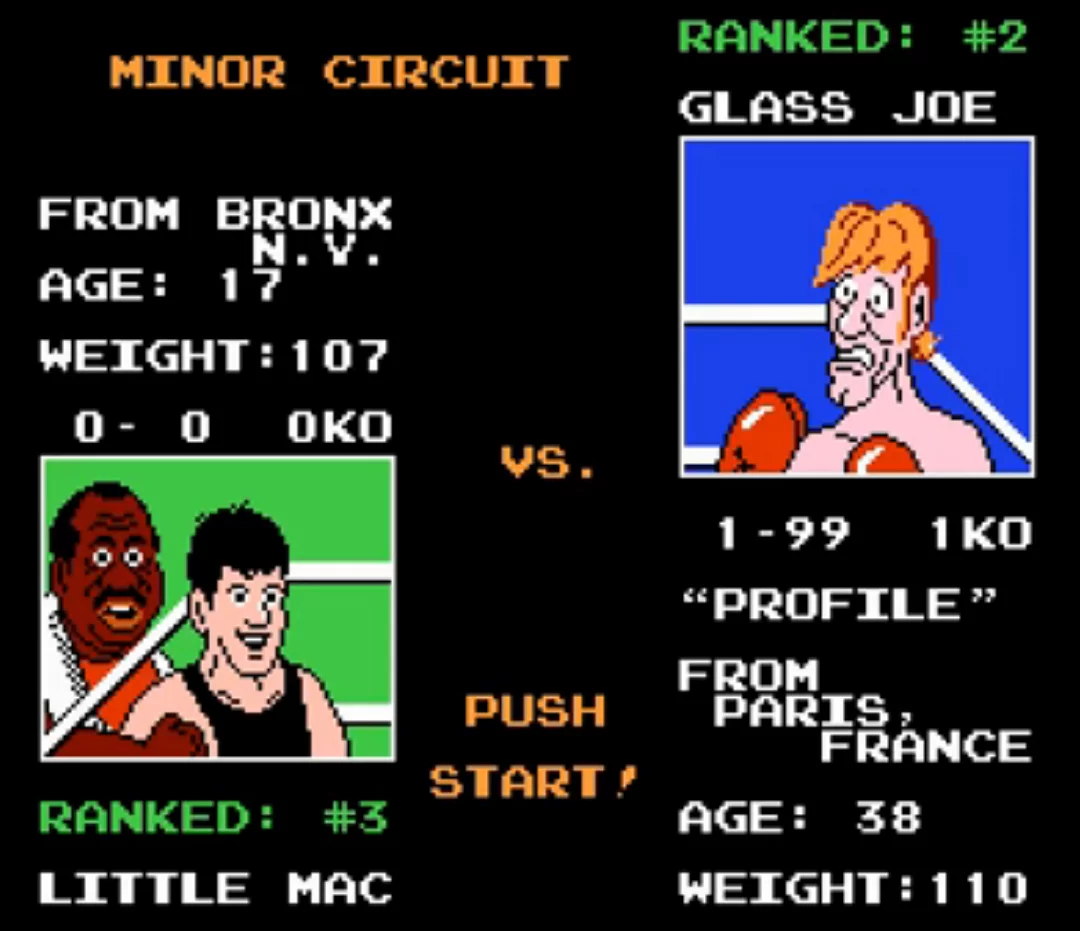 Punch Out NES