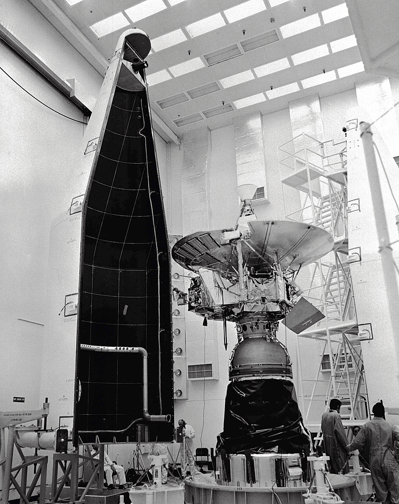 Pioneer 10 trước khi cất cánh 2 © NASA