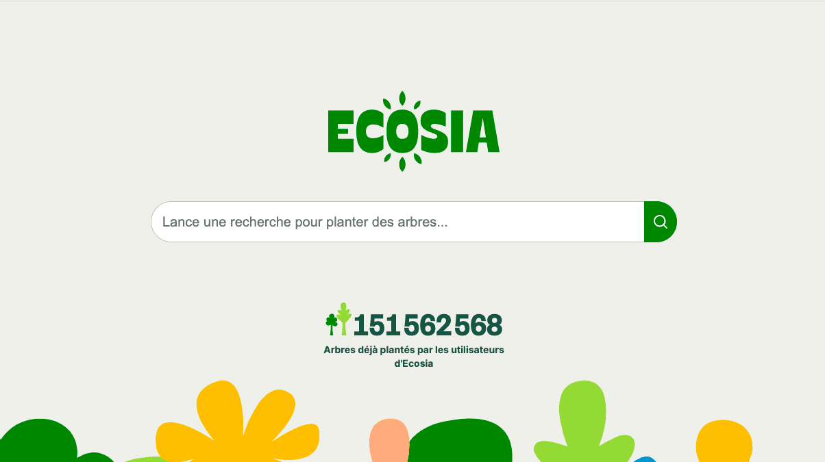 Ecosia nouveau logo