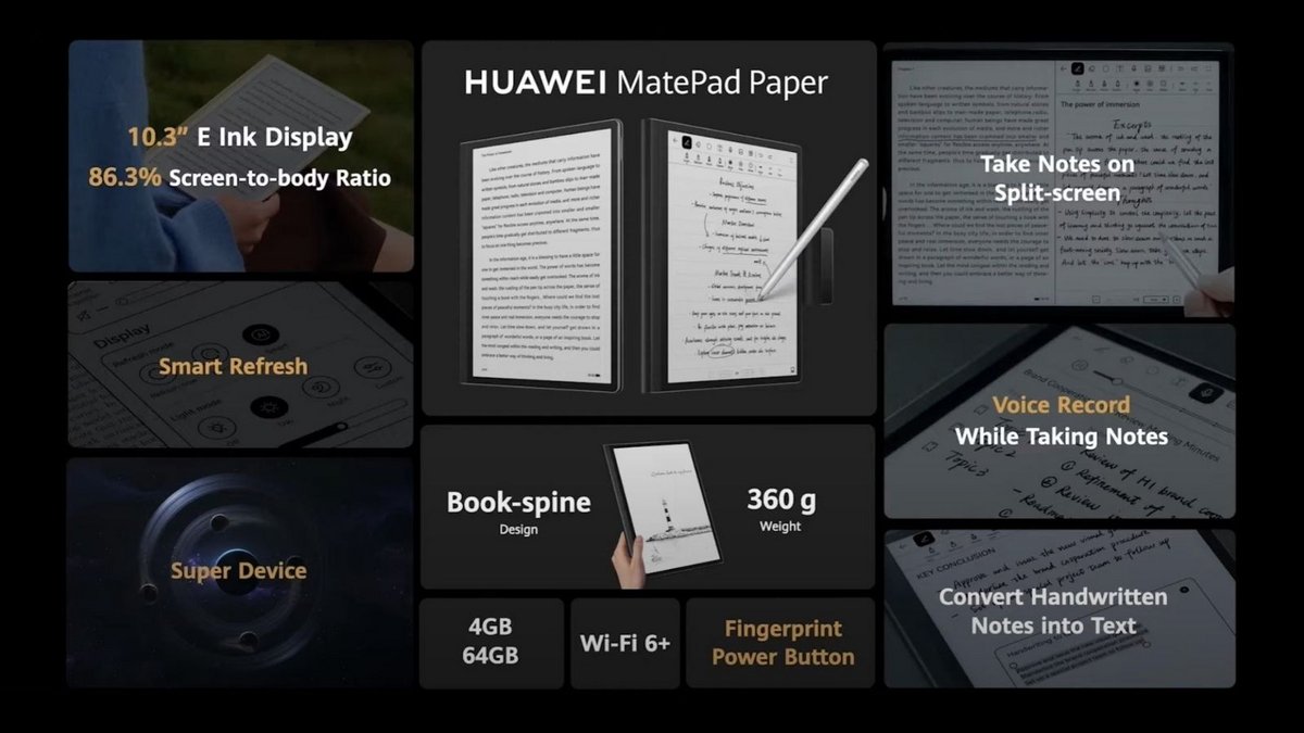 Giấy Huawei MatePad © Huawei