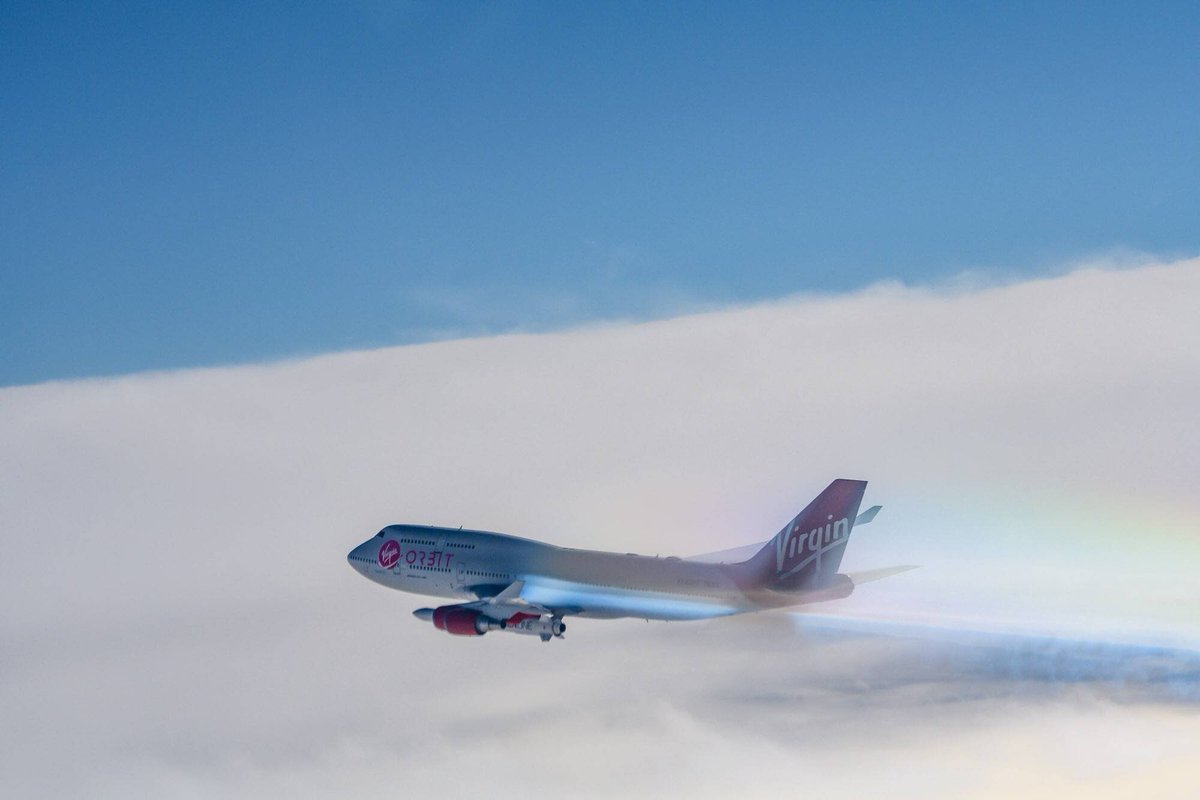 Chuyến bay số 747 của Virgin Orbit4 phát hành trước © Virgin Orbit