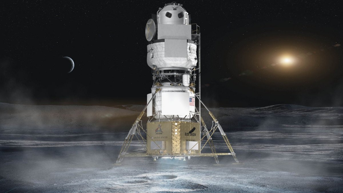 Tàu đổ bộ mặt trăng của Đội quốc gia HLS © NASA / Đội quốc gia