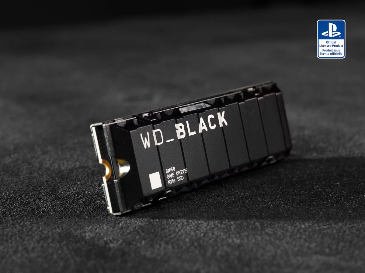 WD_Black SN850 NVMe M.SSD2 cho PS5 © Western Digital