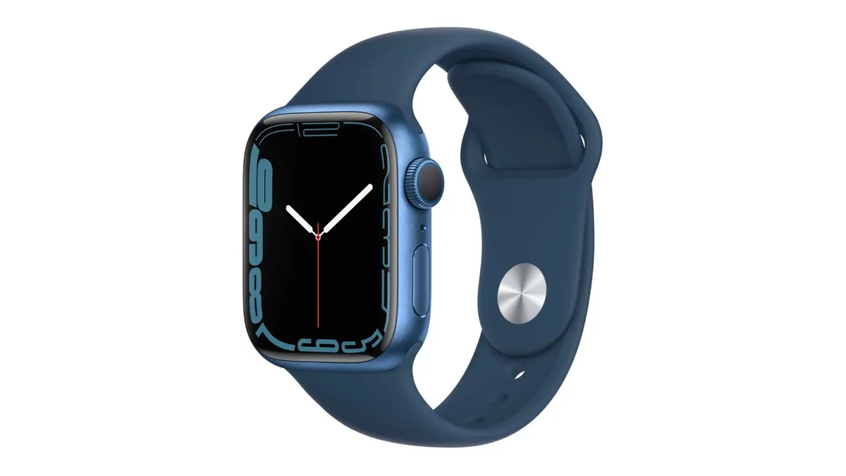 Apple Watch  Loạt 7 bp xanh lam