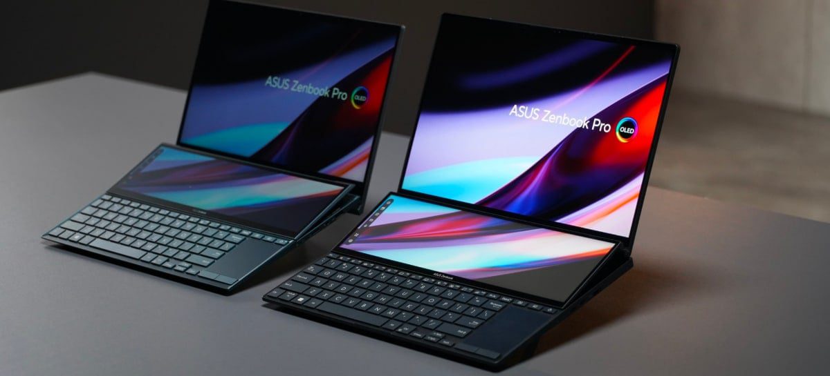 ASUS revela novos Zenbook Pro 16X e Zenbook Pro 14 Duo com tela OLED dupla