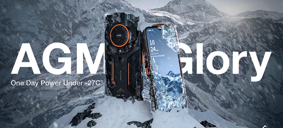 AGM Glory: conheça o smartphone que resiste a temperaturas de até 40 graus negativos