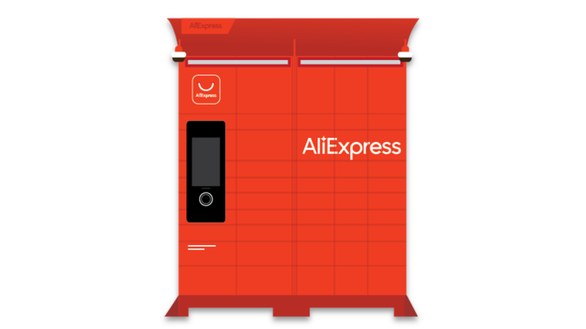 Tủ khóa AliExpress © AliExpress