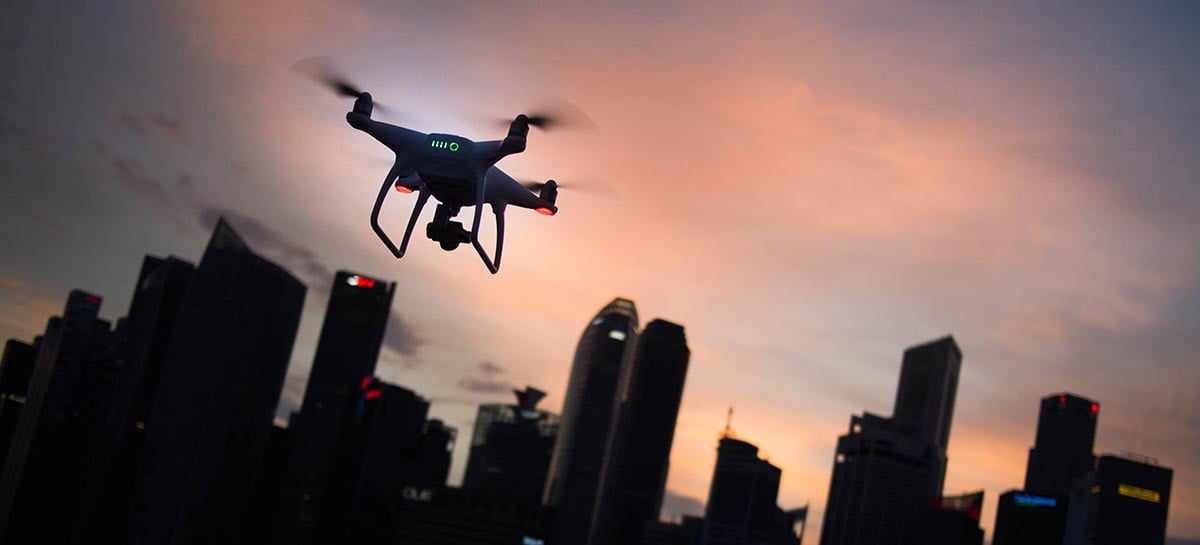 Inglaterra, Irlanda e Japão estão usando drones para fiscalizar descarte ilegal de lixo