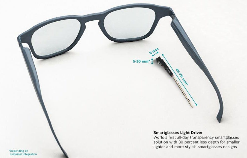 Bosch introducerar smarta glasögon som fungerar som GPS när du cyklar