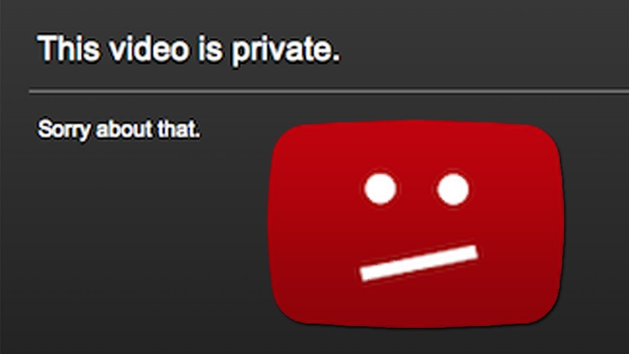 video riêng tư của YouTube