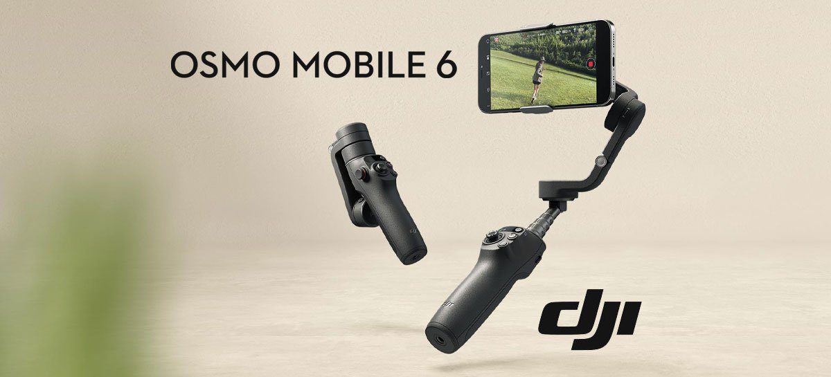 DJI anuncia estabilizador para celular Osmo Mobile 6 com ActiveTrack 5.0