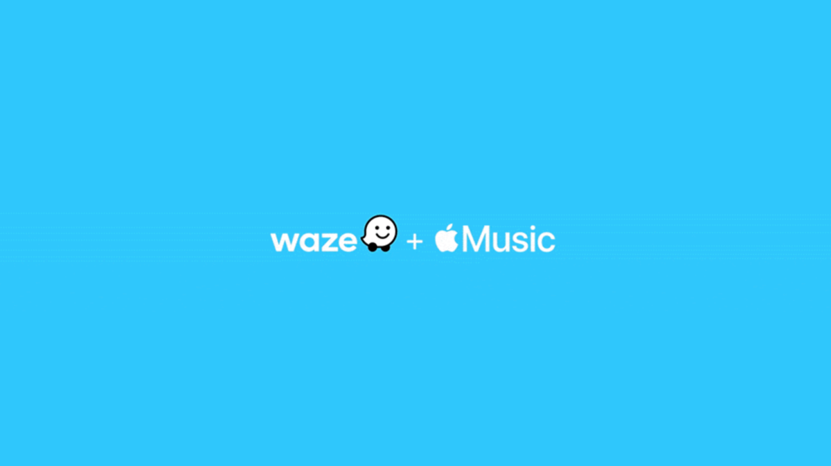 Waze x Apple Âm nhạc © © Waze