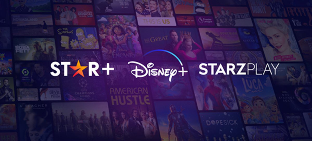 Disney+ oferece combo com Star+ e StarzPlay por R$ 55,90