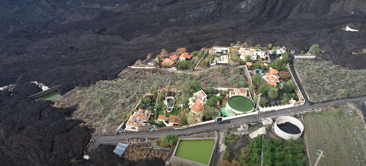 Drones mostram 11 quilômetros quadrados da ilha de La Palma coberta por lava
