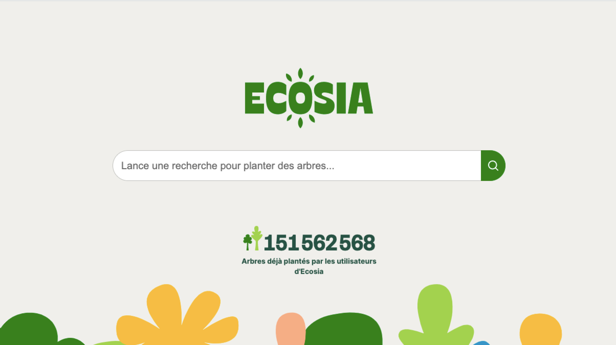 Logo mới của Ecosia