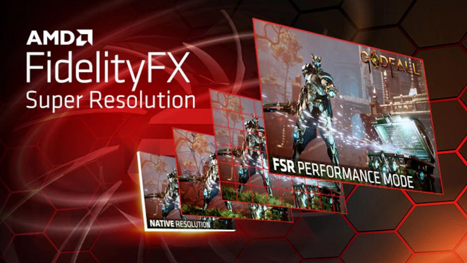 Độ phân giải siêu cao AMD FidelityFX © AMD