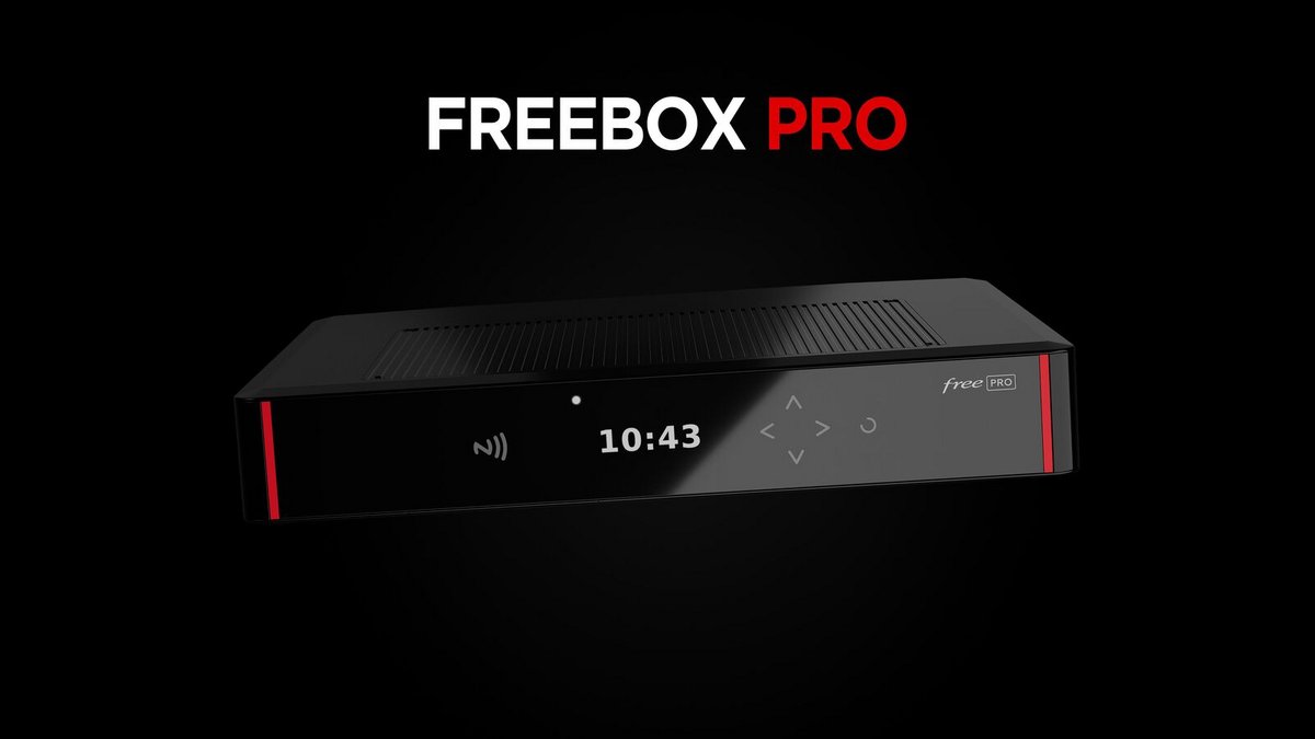 Bìa Freebox Pro © Miễn phí / Iliad