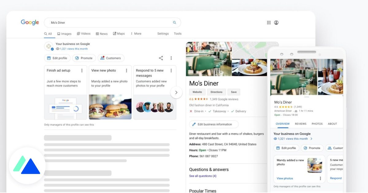 Google My Business: nya verktyg för att förbättra närvaron av onlineföretag