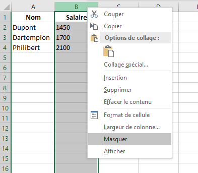 9. Excel-tabell