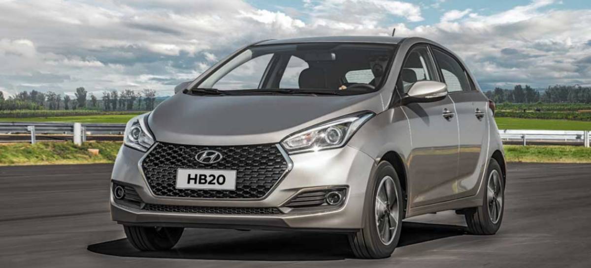Hyundai HB20 deixa rivais para trás e lidera ranking dos carros de passeio mais vendidos de março