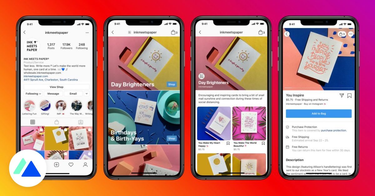Instagram Shopping: ett nytt gränssnitt som underlättar köp av produkter tack vare Facebook Pay