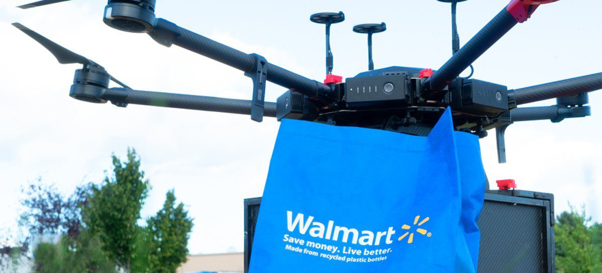 Walmart testa sistema de entrega com drones nos EUA