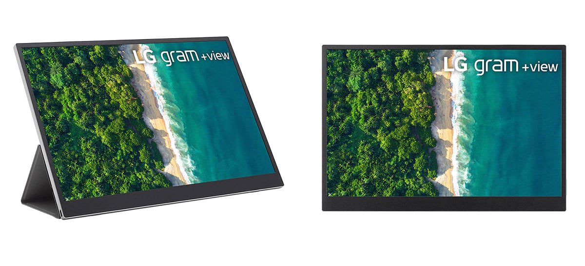 LG revela monitor portátil Gram+View com tela de 16 polegadas