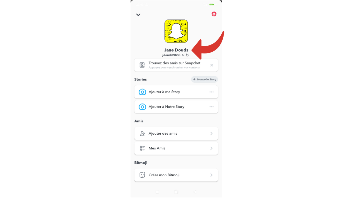 Hướng dẫn Snapchat đổi tên