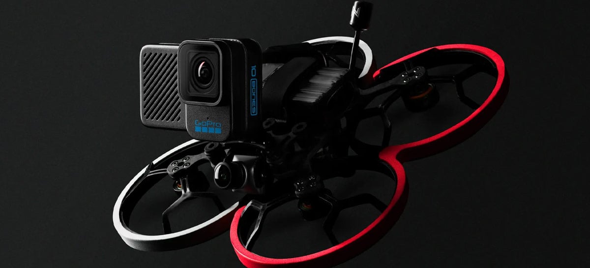 Câmera GoPro Hero10 Black Bones chega como opção para drones FPV
