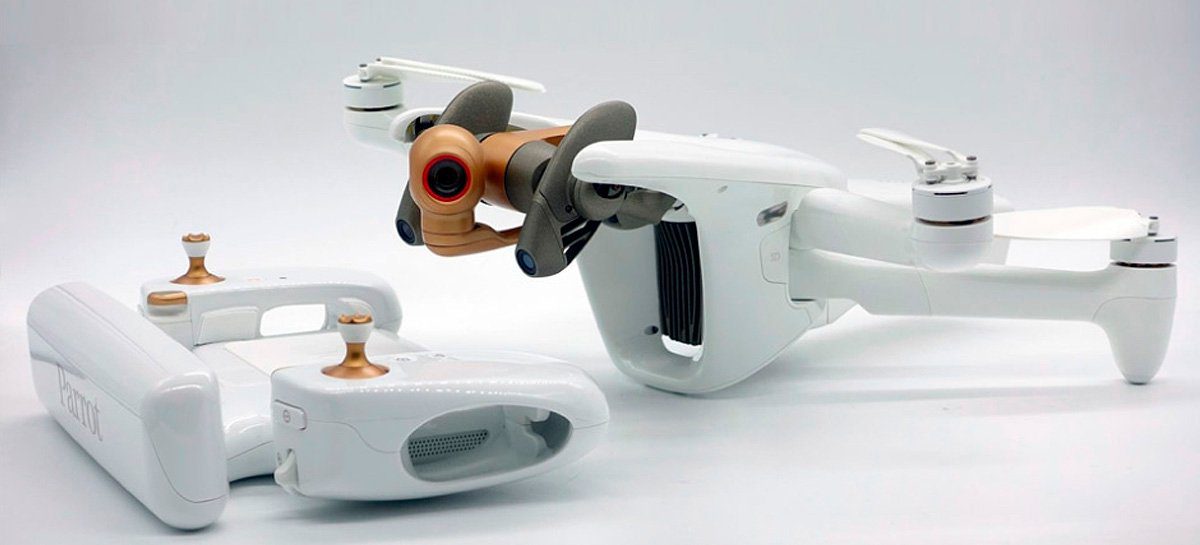 Drone Parrot ANAFI AI com cara de inseto entra em pré-venda por US$4,000