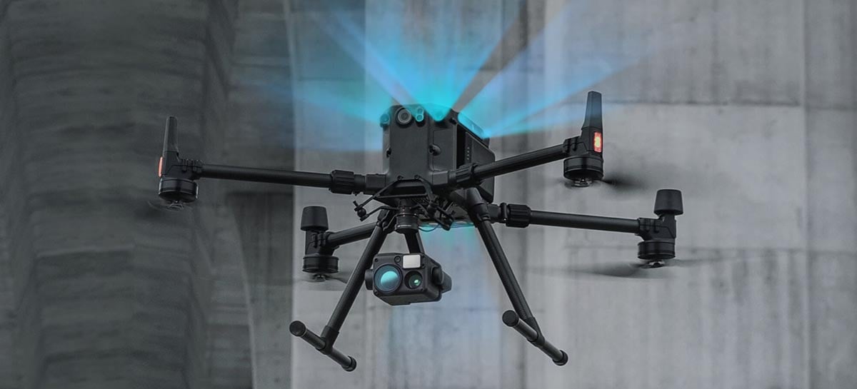 Drone DJI M300 RTK reduz o tempo de mapeamento em 40% após atualização