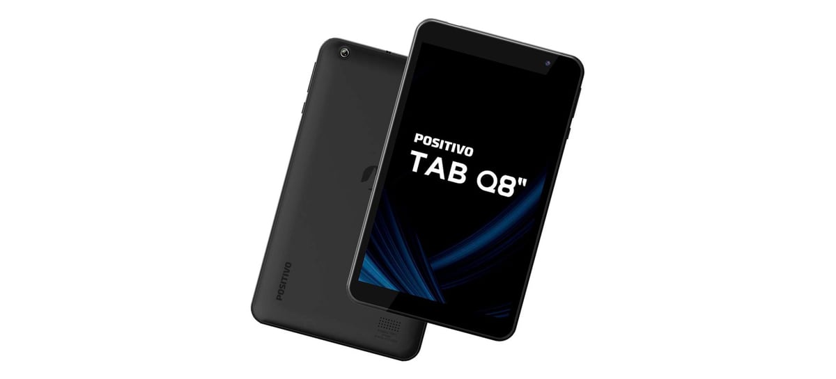 Tablet Positivo TAB Q8 é lançado com Android 11 Go e preço sugerido de R$1.079