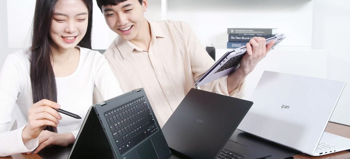 Notebooks LG Gram de 16 e 17 polegadas ganham versões com RTX 2050 e CPU Intel de nova geração