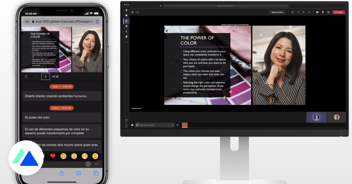 Microsoft lanserar PowerPoint Live, för mer interaktiva livepresentationer