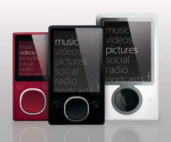 Microsoft presenterar sin nya Zune-musikspelare