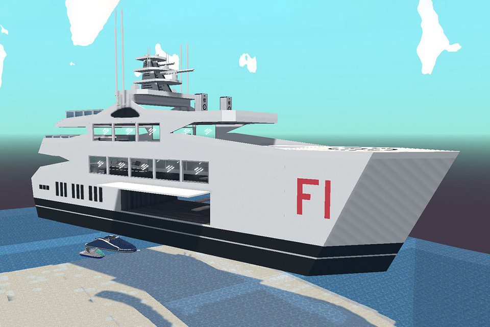 En virtuell yacht såld i metaversen för $650 000 som NFT