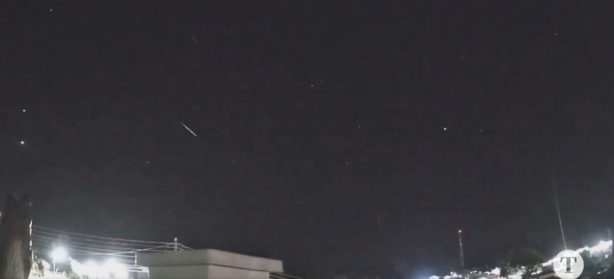 Chuva de meteoros: mais de 300 são avistados no céu em Santa Catarina; veja vídeo
