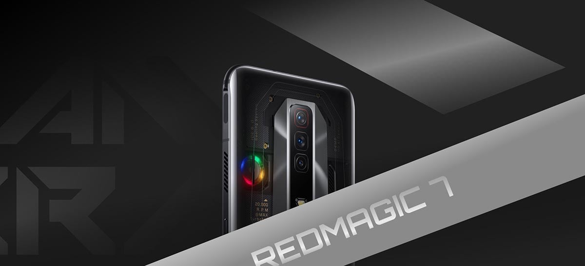 Nubia lança globalmente o Red Magic 7 com 18GB de RAM e display de 165 Hz