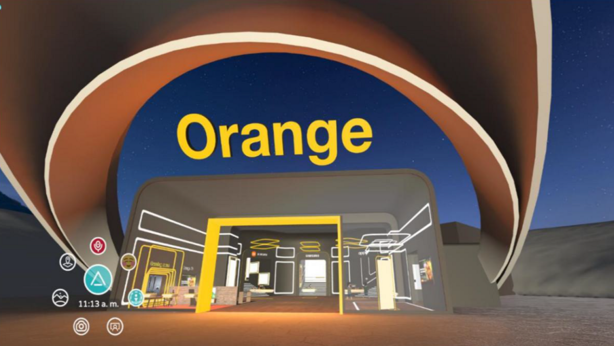 Cửa hàng Orange Metaverse © Orange