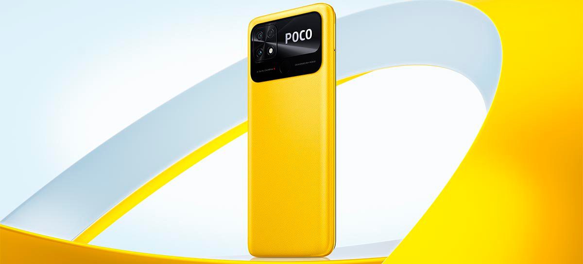 POCO C40 é o novo baratinho da Xiaomi com bateria de 6.000 mAh
