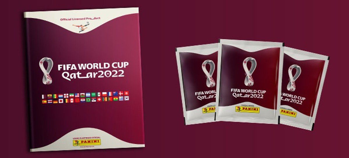 Panini divulga data de lançamento e preço de álbum de figurinhas da Copa do Mundo 2022