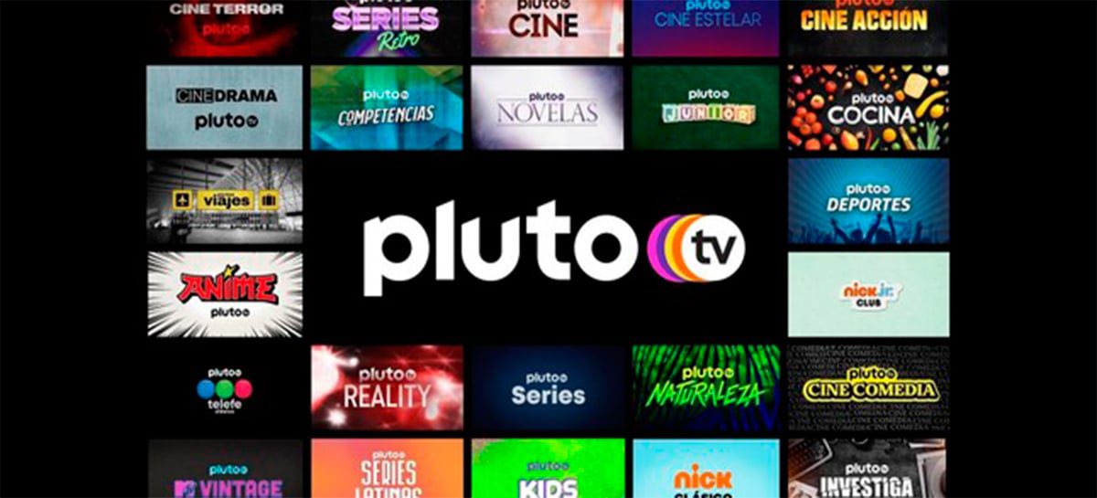 PlutoTV ganha três novos canais de streaming grátis com foco em conteúdo infantil e comédia