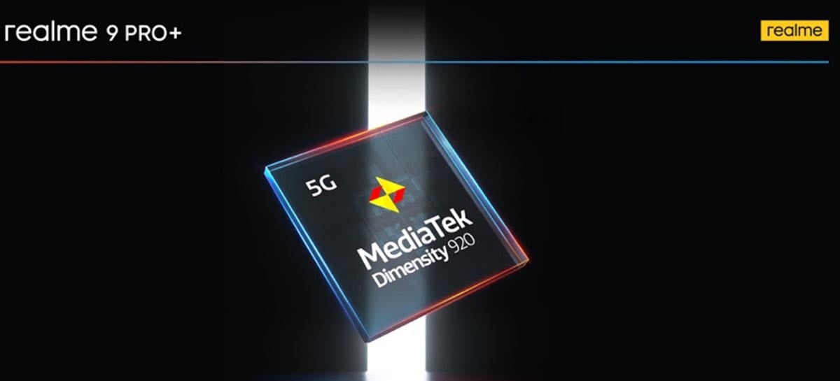 Realme anuncia que série 9 Pro All-in-5G será uma das primeiras com Dimensity 920 5G